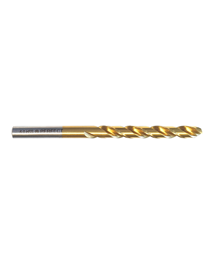 STALCO Wiertło do Metalu INOX HSS-E TiN 10mm - Wysoka Jakość