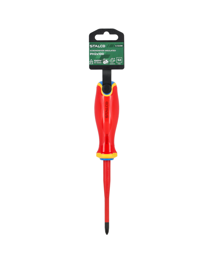Wkrętak Phillips SL0.8x4.0x100mm S2 - Wysoka jakość i precyzja Wkrętak Phillips SL0.8x4.0x100mm S2 - Wysoka jakość i precyzja