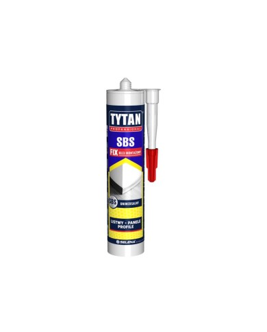 Klej montażowy TYTAN SBS żółty 290ml - Wysoka jakość i trwałość Klej montażowy TYTAN SBS żółty 290ml - Wysoka jakość i trwałość