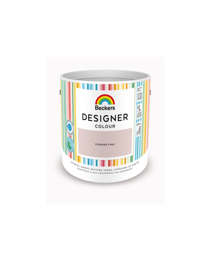 Farba lateksowa Beckers Designer POW.PINK 2,5 l - Kolor i Jakość