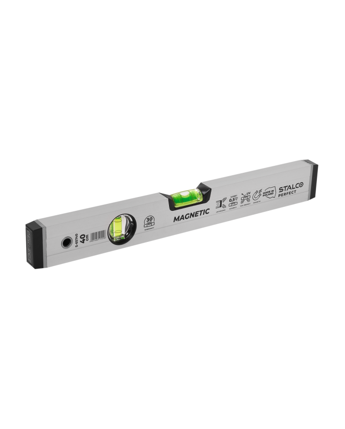 STALCO Poziomnica 40cm z Magnesem - Precyzyjne Mierzenie