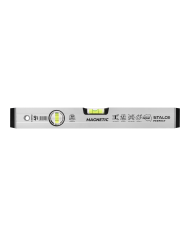 STALCO Poziomnica 40cm z Magnesem - Precyzyjne Mierzenie