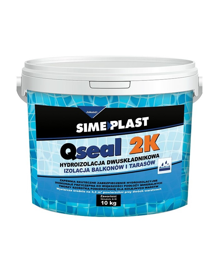 QSEAL 2K-Hydroizolacja dwuskład. 10kg - Skuteczna ochrona! QSEAL 2K-Hydroizolacja dwuskład. 10kg - Skuteczna ochrona!