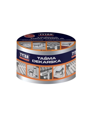 Taśma Dekarska BIT Tytan Alum 100mm x 10m - Wysoka Jakość Taśma Dekarska BIT Tytan Alum 100mm x 10m - Wysoka Jakość