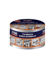 Taśma Dekarska BIT Tytan Alum 100mm x 10m - Wysoka Jakość