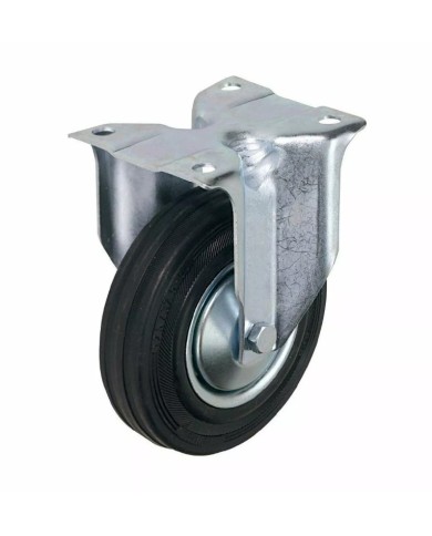 Zestaw jezdny DOMINO z czarnym kołem 125/125kg - Płyta stała