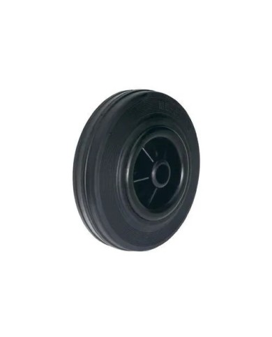Koło kauczukowe 80mm/80kg czarne DOMINO - Wysoka jakość i trwałość Koło kauczukowe 80mm/80kg czarne DOMINO - Wysoka jakość i trwałość