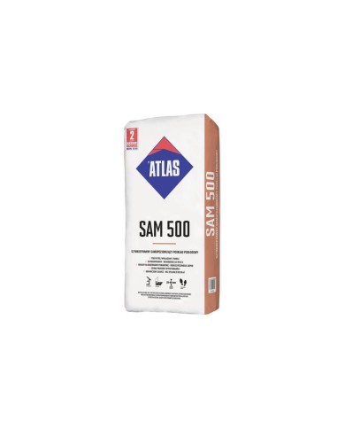ATLAS SAM 500 - 25 kg: Wysokiej jakości materiał budowlany ATLAS SAM 500 - 25 kg: Wysokiej jakości materiał budowlany
