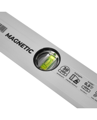 Poziomnica aluminiowa 100cm z magnesem - precyzyjne pomiary