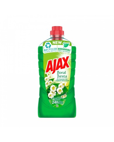 AJAX Płyn do Mycia Uniwersalny 1L Floral Fiesta Zielony AJAX Płyn do Mycia Uniwersalny 1L Floral Fiesta Zielony
