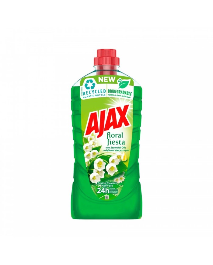 AJAX Płyn do Mycia Uniwersalny 1L Floral Fiesta Zielony AJAX Płyn do Mycia Uniwersalny 1L Floral Fiesta Zielony