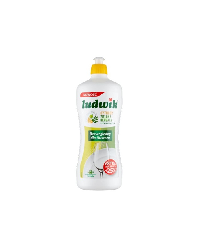 Ludwik Płyn do mycia naczyń Cytrusy 900ml - Skuteczna czystość Ludwik Płyn do mycia naczyń Cytrusy 900ml - Skuteczna czystość