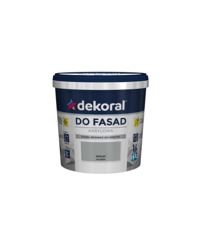 Farba fasadowa popielaty 1 L Polinit DEKORAL - Wysoka jakość Farba fasadowa popielaty 1 L Polinit DEKORAL - Wysoka jakość