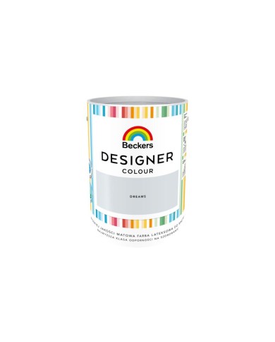 Farba Lateksowa BECKERS DESIGNER COLOUR DREAMS 5L - Wysoka Jakość Farba Lateksowa BECKERS DESIGNER COLOUR DREAMS 5L - Wysoka Jakość