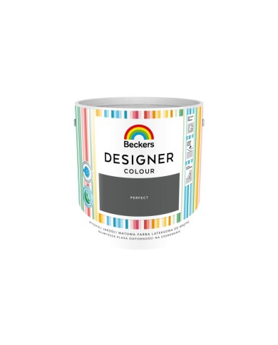 Farba lateksowa Beckers Designer 2,5 l - Wysoka jakość i trwałość Farba lateksowa Beckers Designer 2,5 l - Wysoka jakość i trwałość