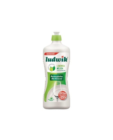 LUDWIK 900g Płyn do Naczyń Cytryna - Skuteczna Czystość LUDWIK 900g Płyn do Naczyń Cytryna - Skuteczna Czystość