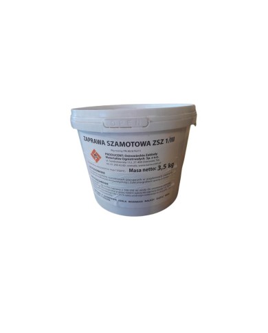 Tabex-Ozmo zaprawa szamotowa 3,5kg ZSZ 1/III - Wysoka jakość Tabex-Ozmo zaprawa szamotowa 3,5kg ZSZ 1/III - Wysoka jakość