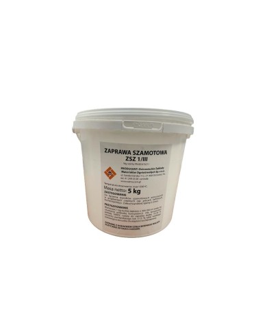 Tabex-Ozmo zaprawa szamotowa 5kg ZSZ 1/III - wysoka jakość Tabex-Ozmo zaprawa szamotowa 5kg ZSZ 1/III - wysoka jakość