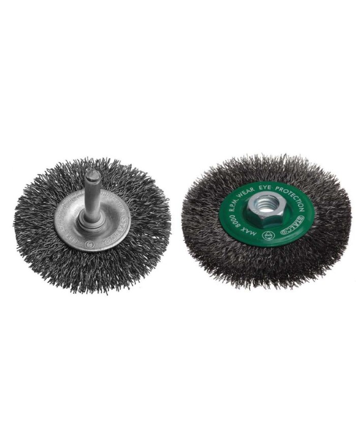Szczotka tarczowa 115mm do szlifierki kątowej - Wysoka jakość