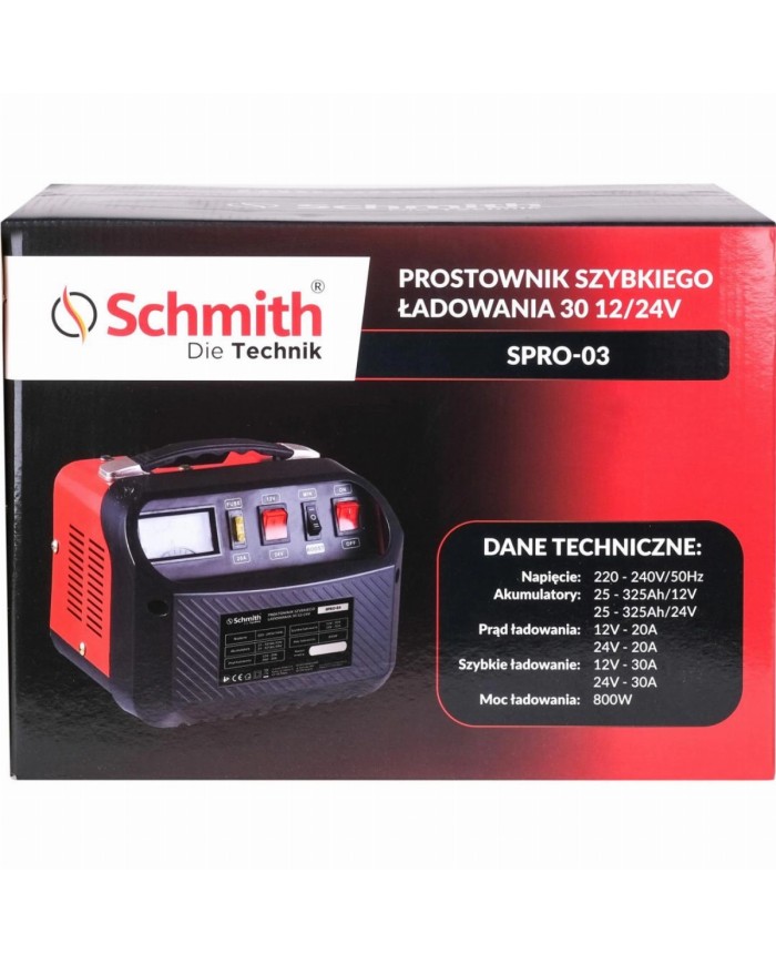 Prostownik szybkiego ładowania 30A 12/24V - Wydajność i Niezawodność Prostownik szybkiego ładowania 30A 12/24V - Wydajność i Niezawodność