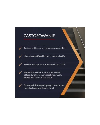 Klej do styropianu Eos 750 ml pistoletowy TYTAN PROFESSIONAL Klej do styropianu Eos 750 ml pistoletowy TYTAN PROFESSIONAL