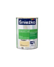 Farba do drewna i metalu kremowy 0,8 L Supermal ŚNIEŻKA Farba do drewna i metalu kremowy 0,8 L Supermal ŚNIEŻKA