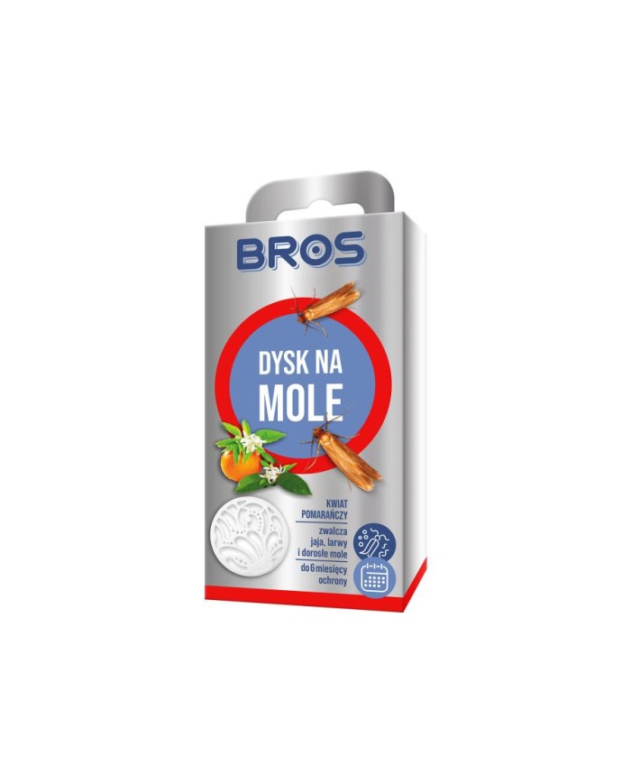 Dysk na mole kwiat pomarańczy BROS - Skuteczna ochrona roślin Dysk na mole kwiat pomarańczy BROS - Skuteczna ochrona roślin
