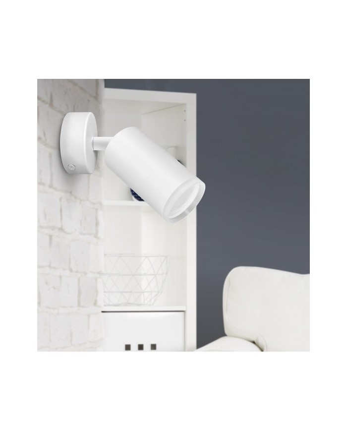 Lampa ścienno-sufitowa LONDON 1xGU10 biała - elegancja i styl Lampa ścienno-sufitowa LONDON 1xGU10 biała - elegancja i styl