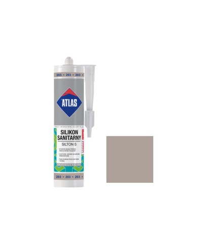 Silikon sanitarny Silton S 203 stalowy - ATLAS | Wysoka jakość Silikon sanitarny Silton S 203 stalowy - ATLAS | Wysoka jakość