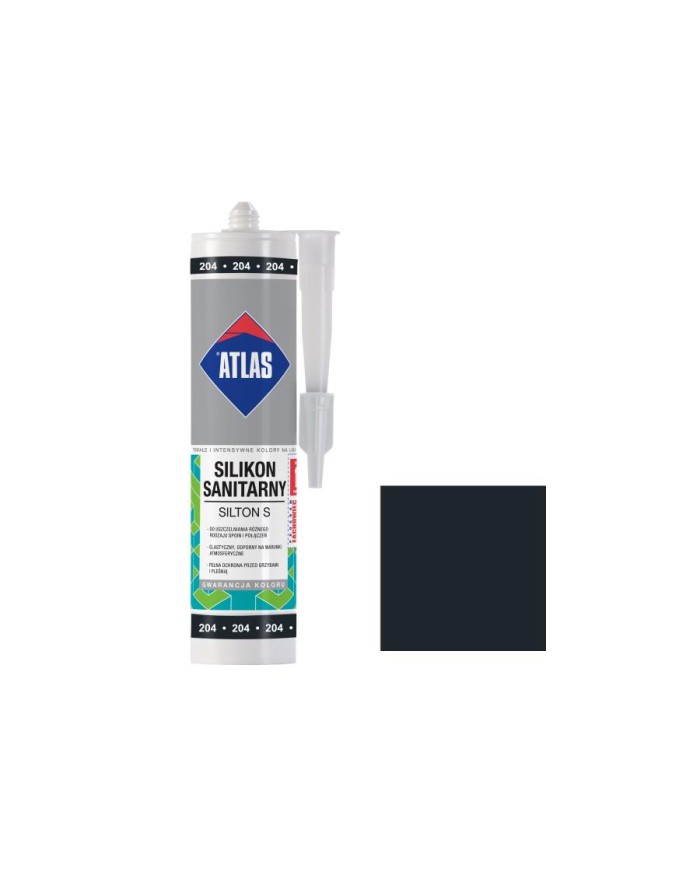 Silikon sanitarny Silton S 204 czarny - ATLAS | Wysoka jakość Silikon sanitarny Silton S 204 czarny - ATLAS | Wysoka jakość