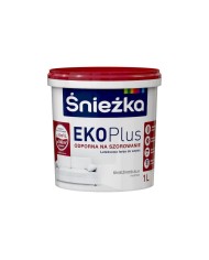 Farba biała Eko Plus 1L ŚNIEŻKA - Wysoka jakość i ekologia Farba biała Eko Plus 1L ŚNIEŻKA - Wysoka jakość i ekologia