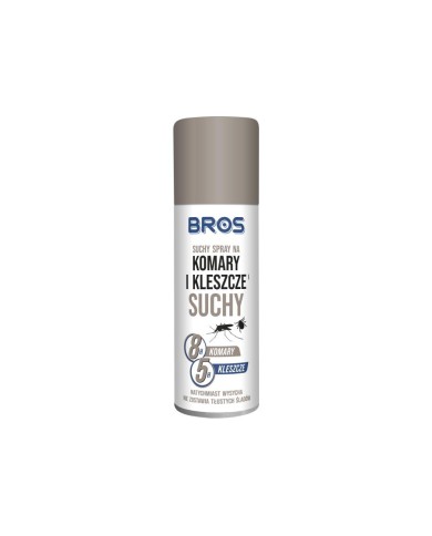 BROS - Skuteczny suchy spray na komary i kleszcze 2023 BROS - Skuteczny suchy spray na komary i kleszcze 2023