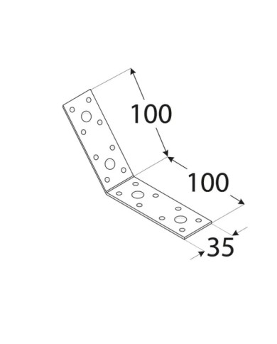 KLR 4 Kątownik 100x100x35x2,5 - Wytrzymały i Precyzyjny Element Stalowy KLR 4 Kątownik 100x100x35x2,5 - Wytrzymały i Precyzyjny Element Stalowy