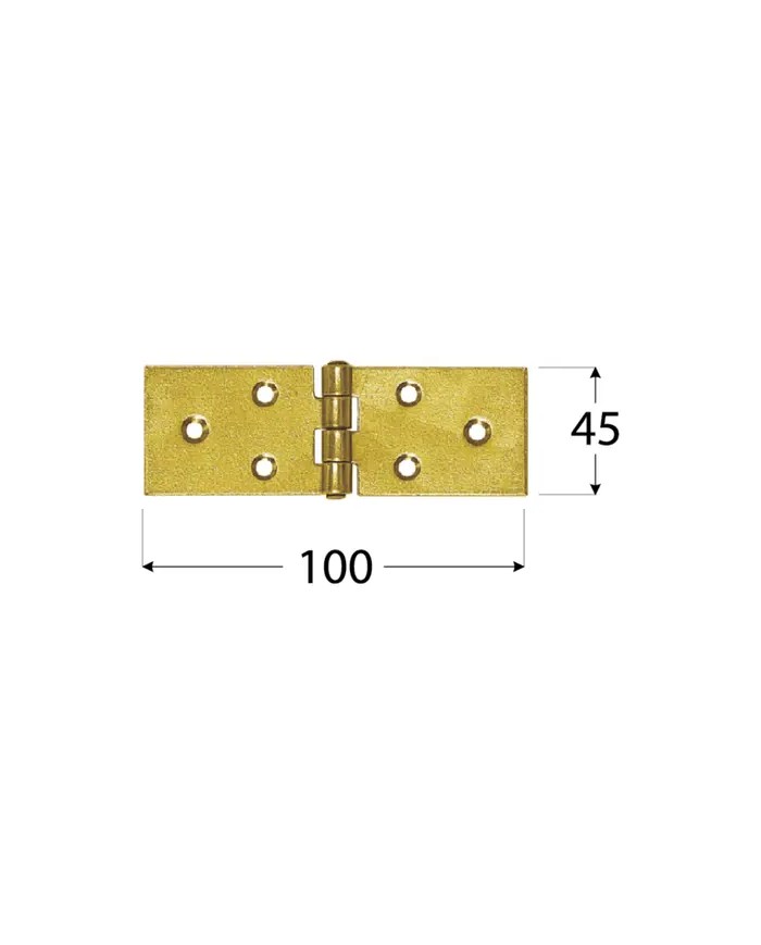 Zawias budowlany 100x45x1,5 mm Z 100 c - Wysoka jakość i trwałość Zawias budowlany 100x45x1,5 mm Z 100 c - Wysoka jakość i trwałość