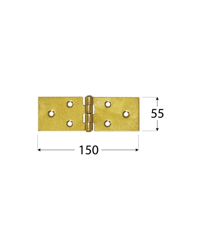 Zawias 150/55 mm - Wysokiej jakości zawias 150x55x2,5 mm Zawias 150/55 mm - Wysokiej jakości zawias 150x55x2,5 mm