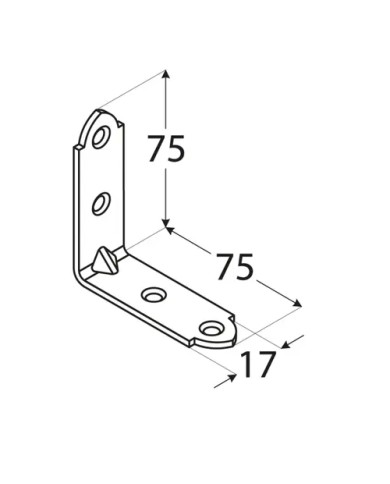 Kątownik 60x60x15x1,5 - Wysokiej jakości materiały budowlane Kątownik 60x60x15x1,5 - Wysokiej jakości materiały budowlane