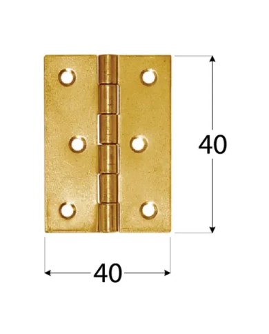 Zawias splatany 40x40x1,0 mm ZS 40 - Wytrzymałość i Jakość