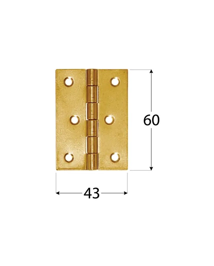 Zawias splatany 60x43x1,0 mm ZS 60 - Wysoka jakość i trwałość