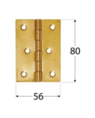 Zawias splatany 80x56x1,5 mm ZS 80 - Wysoka jakość i trwałość