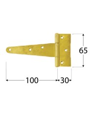 Zawias trójkątny 100x30x65 mm ZT 100 - Wysoka jakość i trwałość
