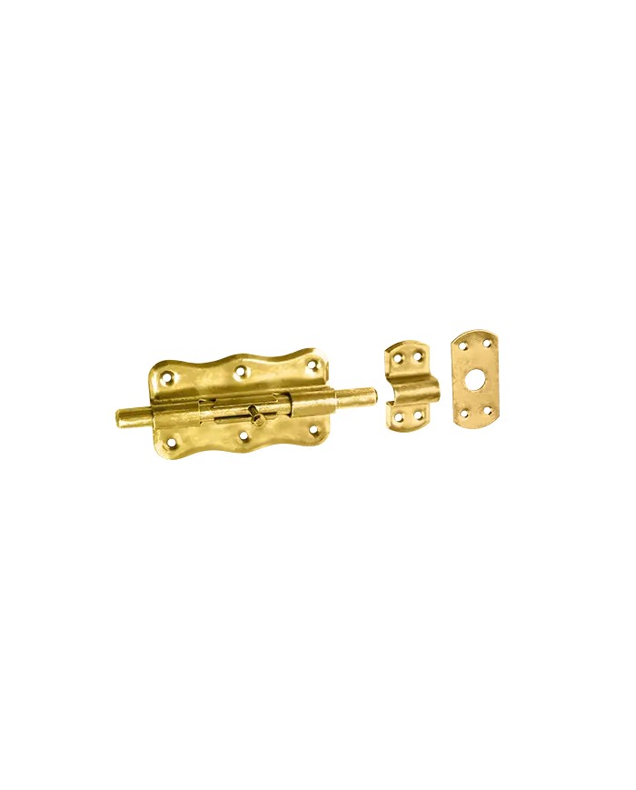 Zasuwka z ryglem okrągłym 120x68 mm - Solidne zabezpieczenie drzwi Zasuwka z ryglem okrągłym 120x68 mm - Solidne zabezpieczenie drzwi
