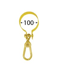 Mocowanie huśtawki z obejmą 100mm ocynk - solidne i trwałe Mocowanie huśtawki z obejmą 100mm ocynk - solidne i trwałe