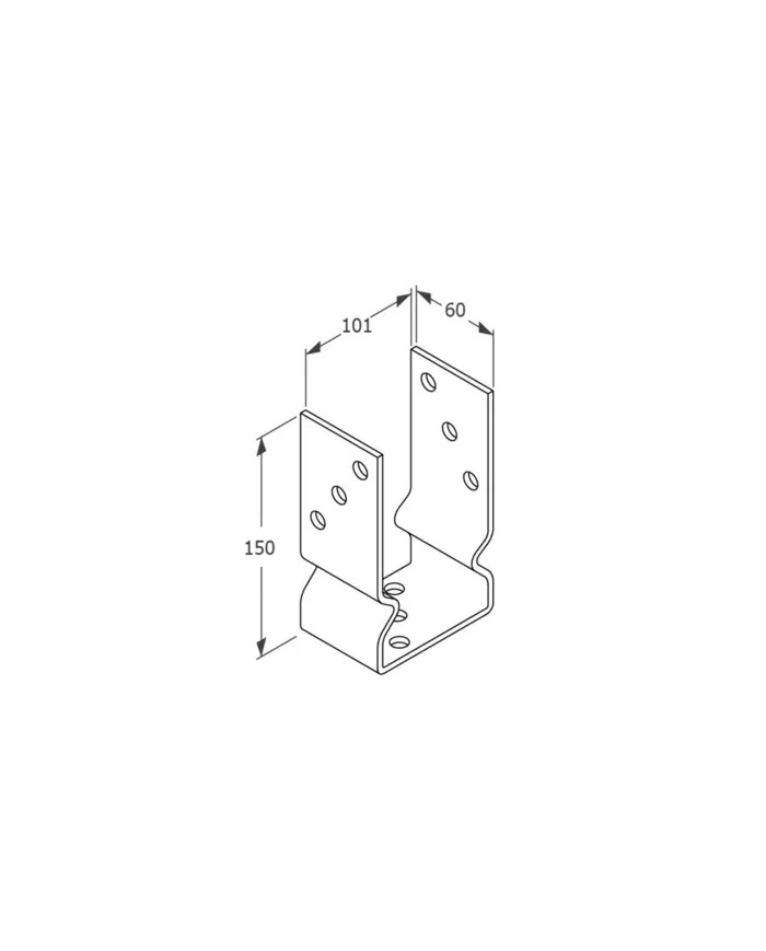PSOZ100 Podstawa 101x150x60x4,0 - Wysoka jakość i trwałość PSOZ100 Podstawa 101x150x60x4,0 - Wysoka jakość i trwałość