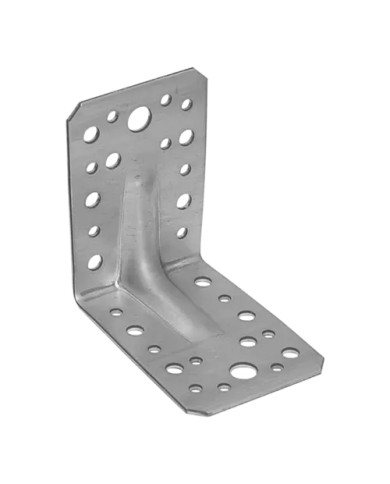 Kątownik z przetłoczeniem 90x90x65 mm, 2.0 mm - KPL 1 Kątownik z przetłoczeniem 90x90x65 mm, 2.0 mm - KPL 1