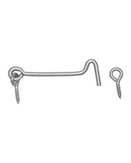 Haczyk zamykający wkręcany 100mm ocynk - Wytrzymałość i jakość