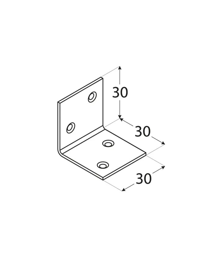Kątownik szeroki 30x30x30 KSO1 - Wysoka jakość i trwałość Kątownik szeroki 30x30x30 KSO1 - Wysoka jakość i trwałość