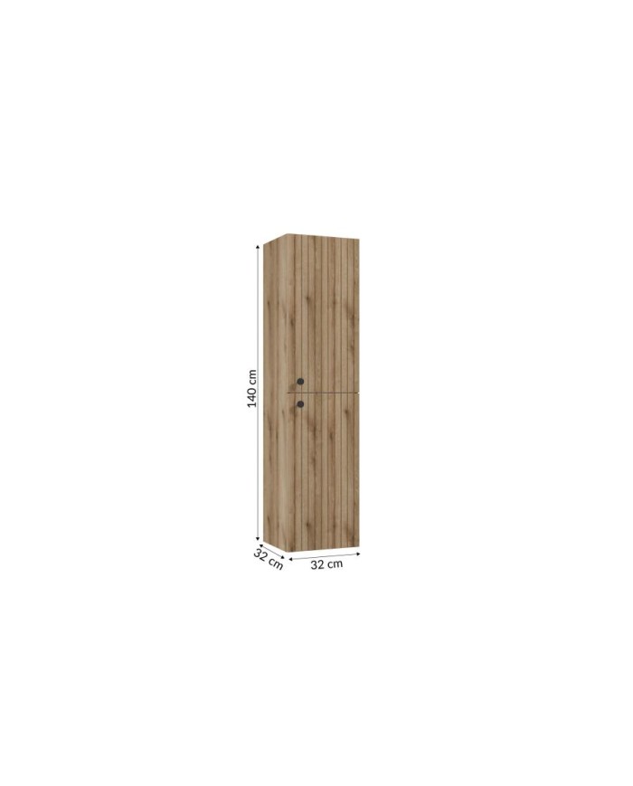 RIETTI Słupek 35 cm - Dąb Evoke | Stylowe Meble do Wnętrz RIETTI Słupek 35 cm - Dąb Evoke | Stylowe Meble do Wnętrz