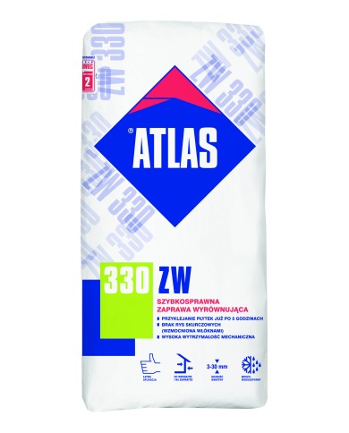 ATLAS ZW 330 - Zaprawa wyrównująca 25 kg | Wysoka jakość ATLAS ZW 330 - Zaprawa wyrównująca 25 kg | Wysoka jakość