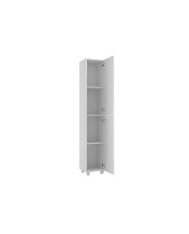 MILA Słupek 30 cm - Klam. Biały, Lakier Biały Połysk - Meble MILA Słupek 30 cm - Klam. Biały, Lakier Biały Połysk - Meble