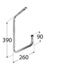 HAK SUFITOWY POJEDYNCZY 260 HSP - Wytrzymałość i Styl